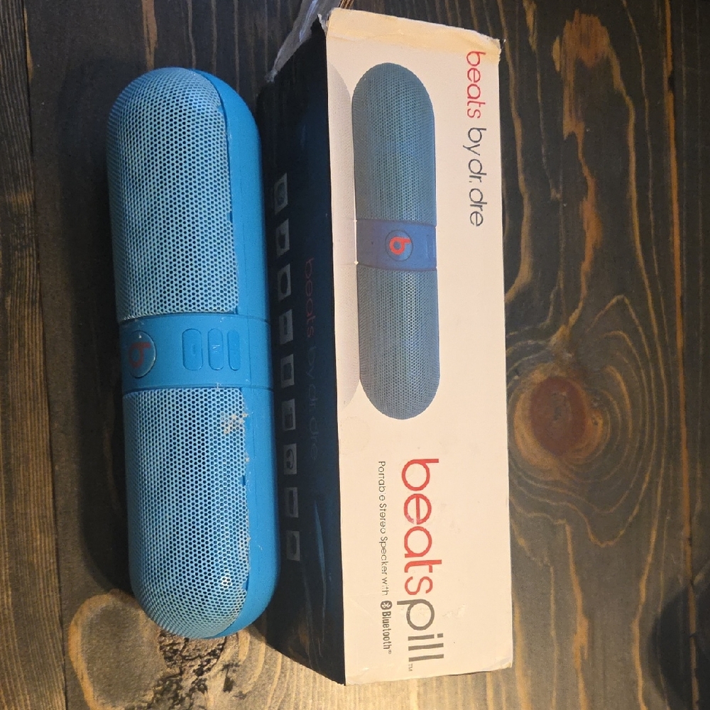 Beats by Dre Pill II Portable Bluetooth Speaker - Bright Blue
